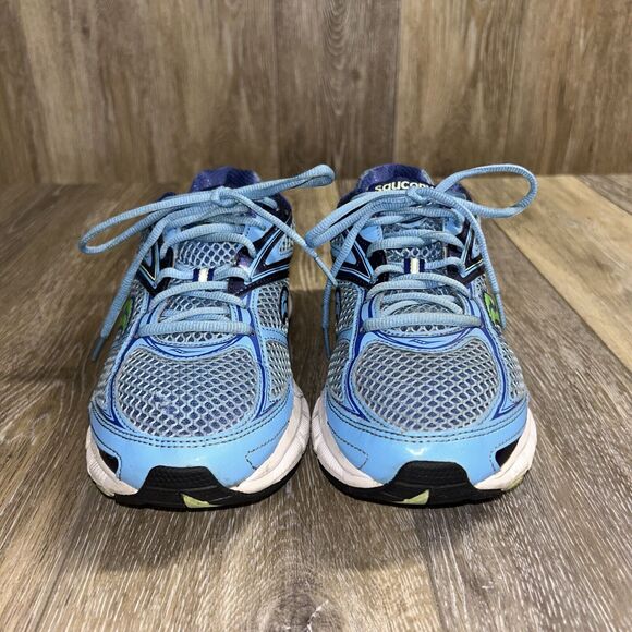 Saucony Cohesion 8 Womens US Size 9.5 Athletic Running Sneaker Shoes Blue Green - Picture 4 of 12